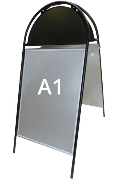 A1 Metal A-skilt  Pro-klassisk flere FARVER: m/APET front & magnet